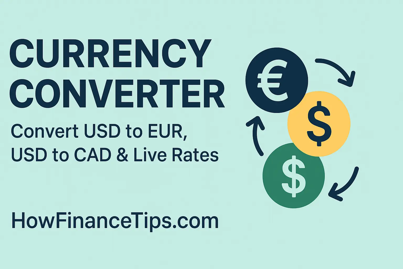 Currency Converter – Live Exchange Rates & Instant Currency Conversion